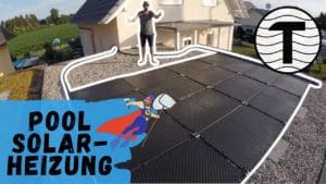 Solarheizung auf dem Carport Dach