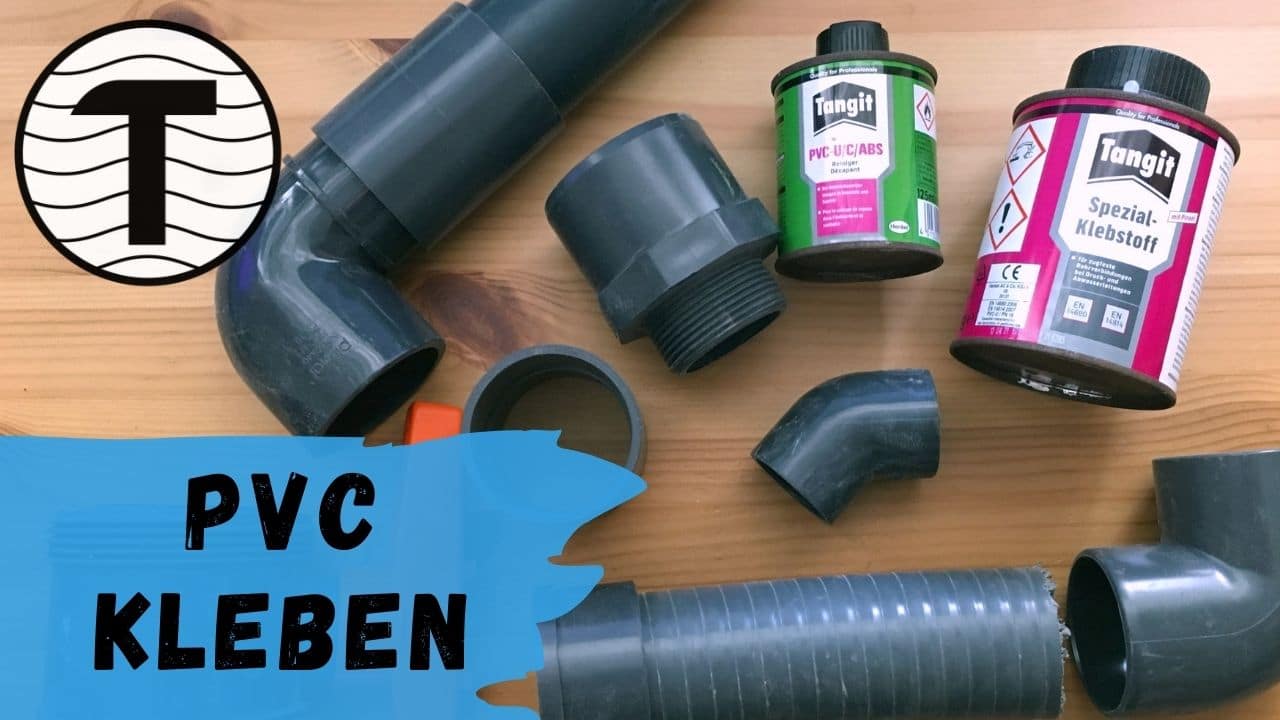 POOL PVC Rohre kleben - Ganz easy - TomTuT Blog