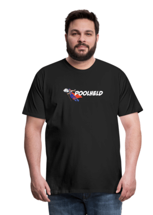 Poolheld T-Shirt in schwarz