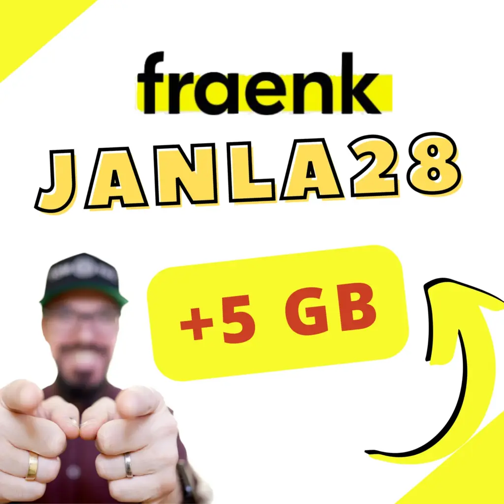 fraenk Freundschaftscode JANLA28 – +5 GB